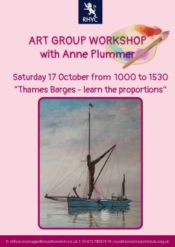 RHYC Art Group Workshop - Saturday 17 October 2026