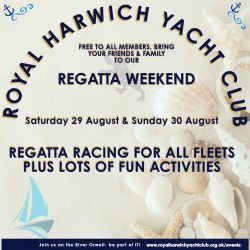 Regatta Racing Weekend 29 and 30 August 2026