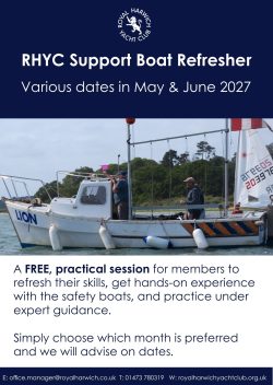 RHYC Support Boat Refresher