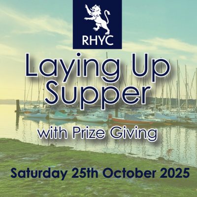 RHYC 'Laying Up Supper' Saturday 25th October 2025