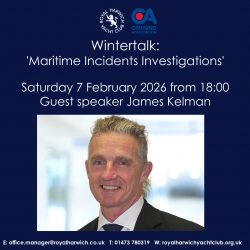 RHYC / CA Wintertalk "Maritime Incidents Investigations"