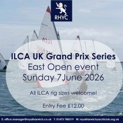 ILCA UK Grand Prix Series East Open Event Sunday 7 June