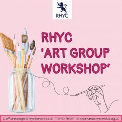 RHYC Art Group Workshop 19 September 2026