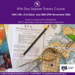 RYA Day Skipper Theory Course November 2026
