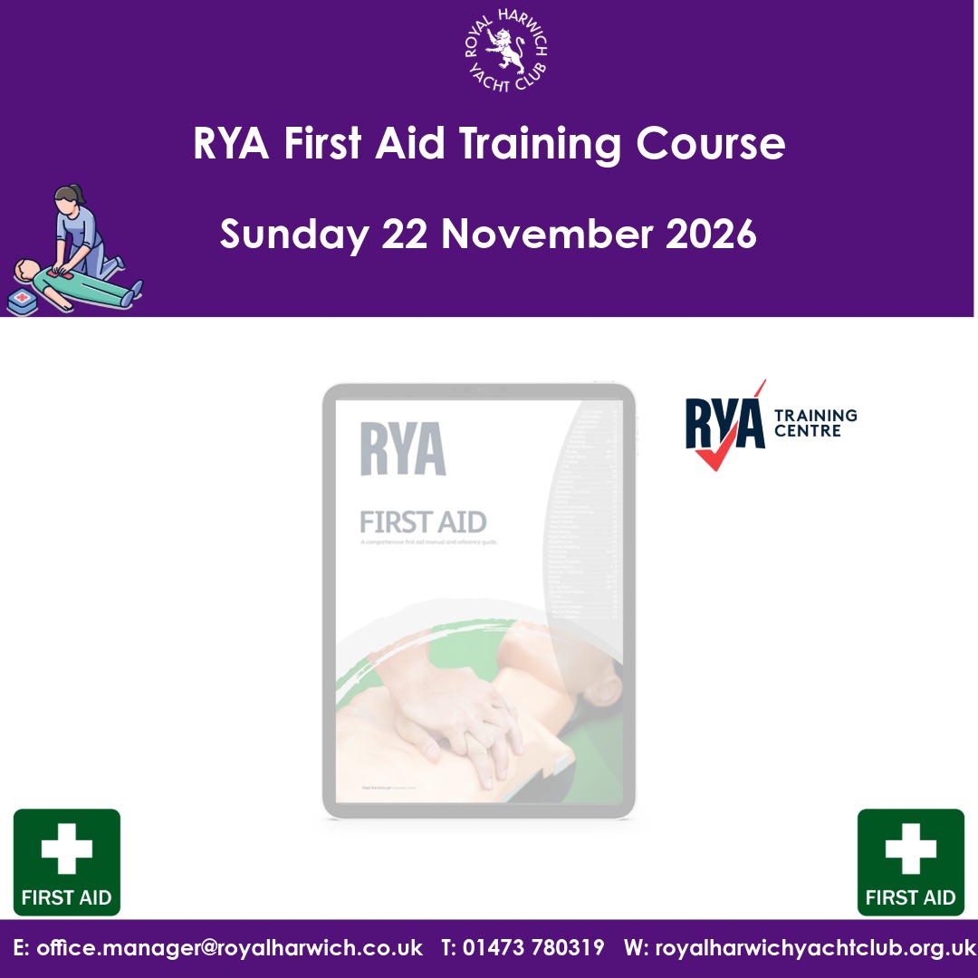 RYA First Aid Course November 2026