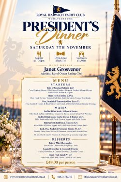 'President's Dinner' - Saturday 07 November 2026