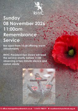 Remembrance Service Sunday 08 November 2026